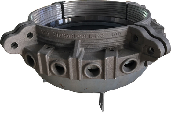 La energía hidraúlica de Dn500mm tapa los casquillos de extremo para la prueba hidrostática con el sello de la goma de silicona