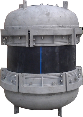 Enchufe hidrostático 304# Ss de Dn900mm o casquillos de extremo del acero de carbono para el tubo plástico de Sealling