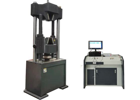 Equipo de ensayo del probador de tracción hidráulico computarizado de materiales 600kn