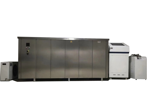 Máquina de prueba de presión hidrostática de explosión LCD con tapas finales y tanque de agua