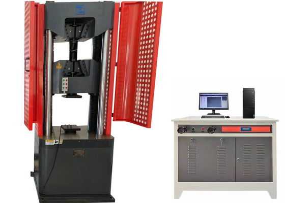 Equipo de laboratorio de pruebas de las propiedades físicas del material máquina de ensayo universal hidráulica salida de fábrica