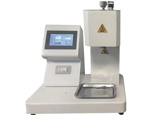 Instrumento de índice de flujo de fusión de PE / máquina de ensayo de Mfi con pantalla LCD