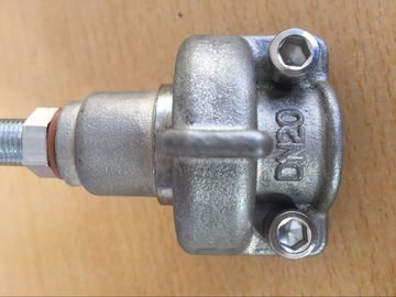 A medias alrededor del casquillo de extremo hidráulico de la máquina de prueba de presión de la forma del pote, cierres del extremo de tubo de 20m m
