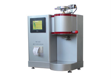 Pantalla táctil del color del probador del índice del flujo del derretimiento del material plástico de XNR-400C