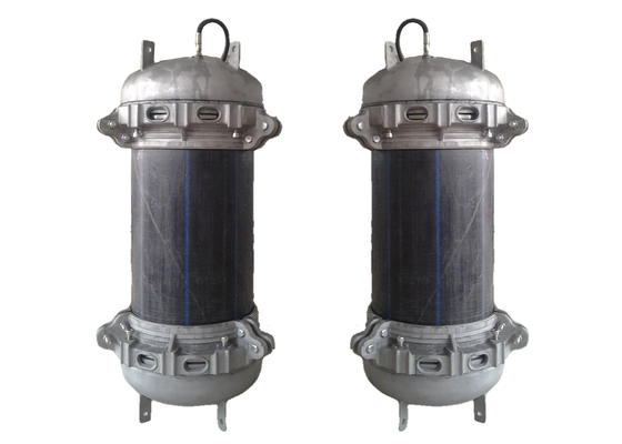 DN 400 mm Caps de extremo de tubería de plástico con pernos de sujeción, válvula de ventilación y anillo de sellado para la composición estructural