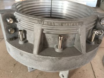 Máquina de prueba hidrostática de presión de los SS 280m m para aislamiento de los casquillos de extremo de tubos el buen