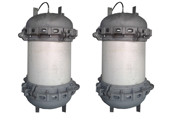 DN 630 mm Sello de ensayo de presión para tuberías de PE con cierre de extremo conforme a las normas ASTM D 1598/1599