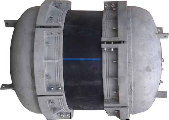DN 900mm PVC PE tapas de extremo de tubería de plástico con ASTM D 1598/1599 estándares de prueba hidrostática
