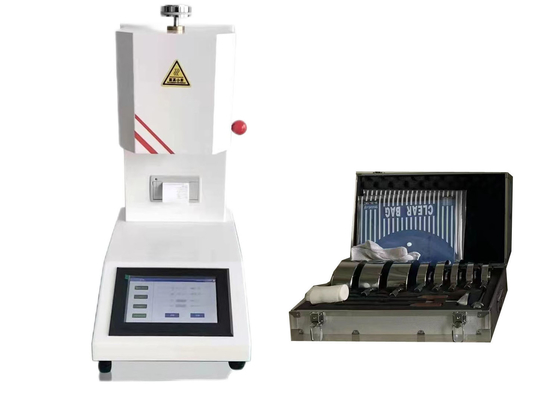 GB/T 3682 ASTM D1238 Tester de índice de flujo de fusión para termoplásticos conforme a la norma ISO 1133