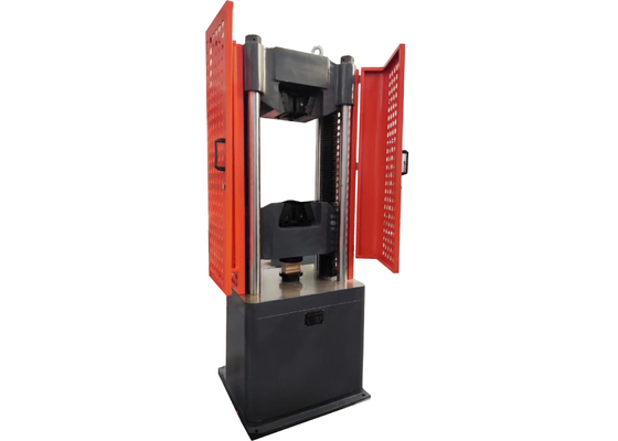 Máquina de ensayo universal hidráulica Tracción para las barras de refuerzo y compresión para las muestras de hormigón cúbico