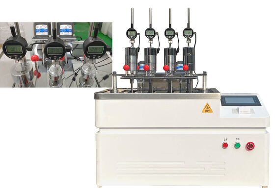 Solución de máquina de prueba HDT VICAT para probar la distorsión por calor y las temperaturas de ablandamiento Vicat en procesos de control