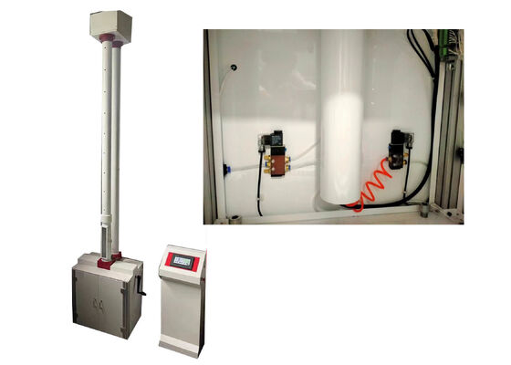 Equipo de prueba de martillo de caída que cumple con los estándares internacionales para pruebas y control de tenacidad al impacto de tuberías de plástico