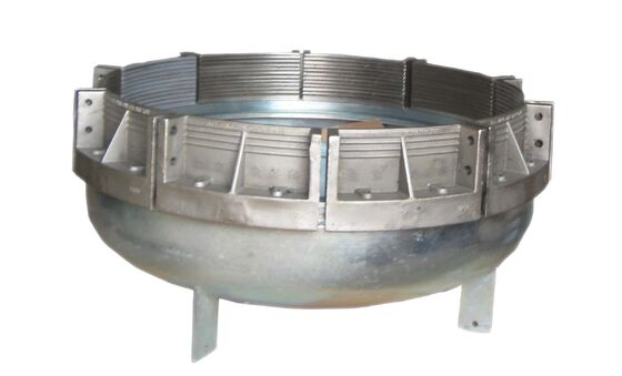 Tapas de extremo de tubería de plástico liviano con extremo de sellado en forma de tambor y superficie de contacto dentada para mejorar la fuerza de sujeción