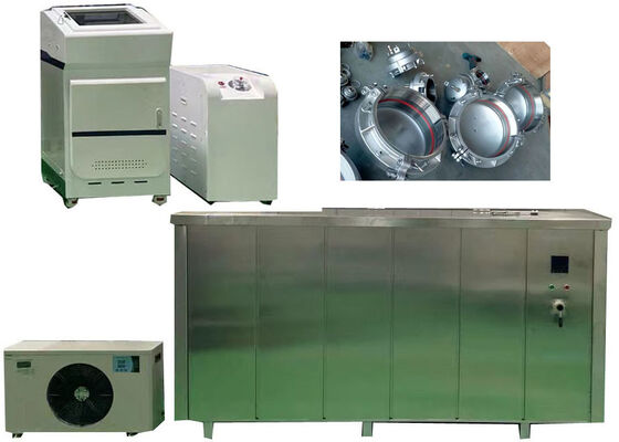 Máquina de prueba de presión hidrostática que proporciona capacidades de prueba integrales para sistemas de transporte de fluidos industriales