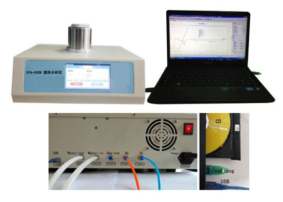 Máquina de calorimetría diferencial de barrido con software inteligente para análisis térmico de polímeros y medición del cambio de entalpía