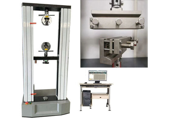 Máquina de prueba universal electrónica que proporciona resultados consistentes en pruebas de resistencia a la tracción, compresión y flexión