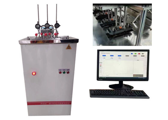 Máquina de prueba HDT VICAT para pruebas precisas de distorsión térmica con controlador programable por computadora y fácil operación