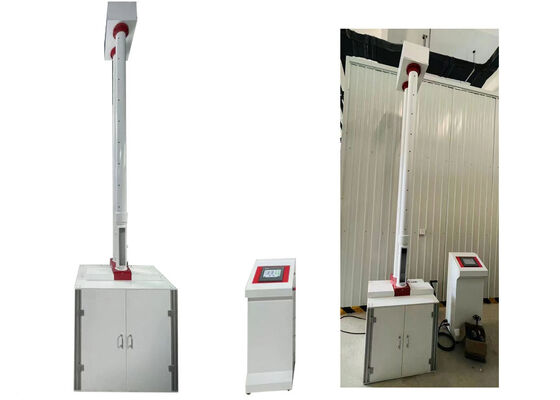 Equipo de prueba de martillo de caída diseñado para evaluar la durabilidad y resistencia de materiales en condiciones de impacto controlado