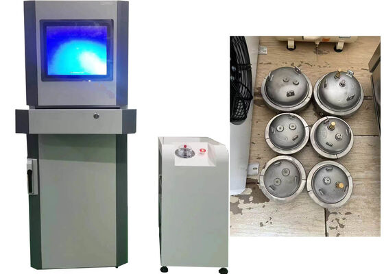 Máquina de prueba de presión hidrostática para pruebas de resistencia a la presión de tuberías de plástico, tanques y componentes hidráulicos