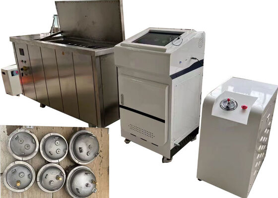Máquina de prueba de presión hidrostática de estaciones múltiples con control por microcomputadora para prueba de rendimiento de rotura y presión interna constante de tuberías de plástico