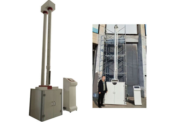 Máquina de prueba de impacto de peso de caída, probador de martillo de caída de energía de impacto ajustable para prueba de rendimiento de impacto y amortiguación de materiales