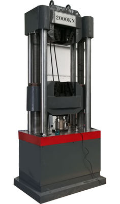 UTM automatizó la carga máxima hidráulica serva de la estructura 2000KN de las columnas de la máquina de prueba 6