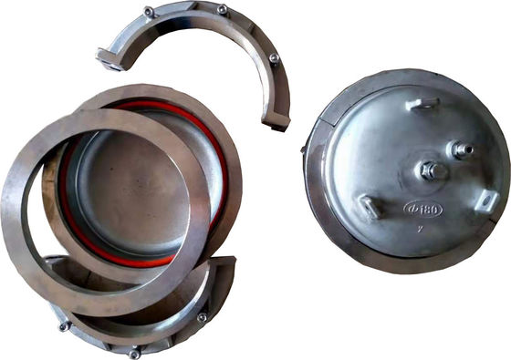 casquillos de extremo plásticos de tubo de φ180mm para los líquidos del transporte