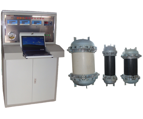 Máquina de prueba hidrostática de presión de Upvc Ppr del HDPE para los tubos