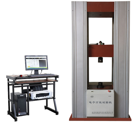Máquina de prueba universal electrónica extensible del tirón del metal de Astm 300kn
