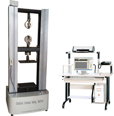 la máquina de prueba extensible universal de la columna del doble 50kn automatizó